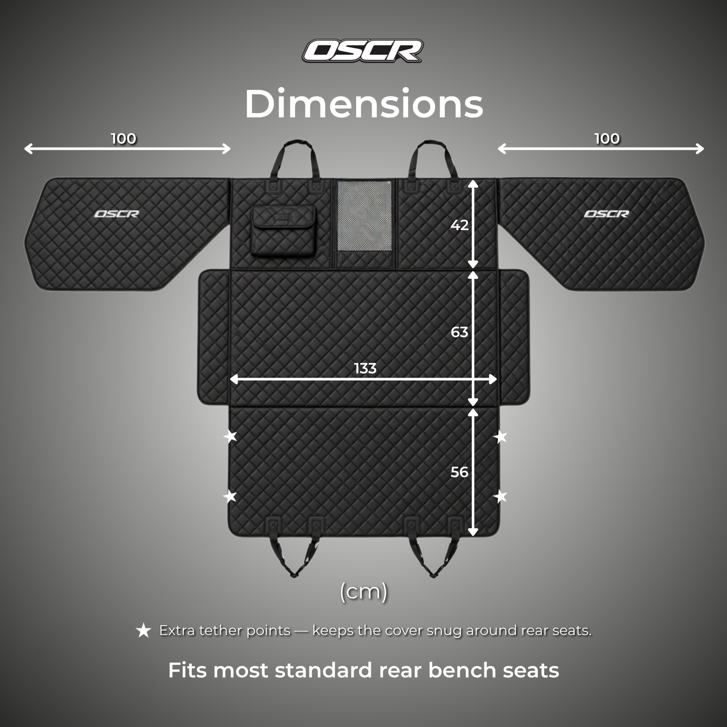OSCR | Australia's first dog car seat with built in door protection