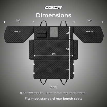 OSCR | Australia's first dog car seat with built in door protection