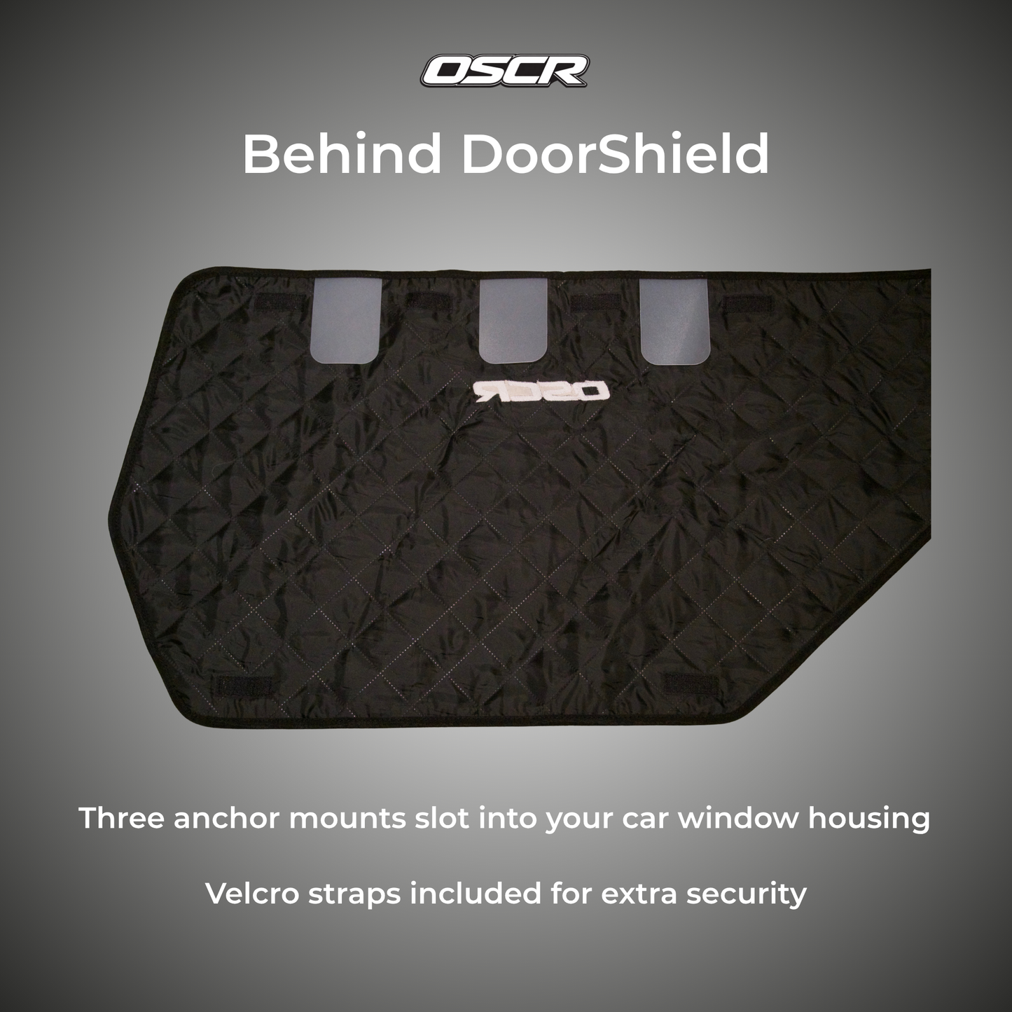 OSCR | Australia's first dog car seat with built in door protection